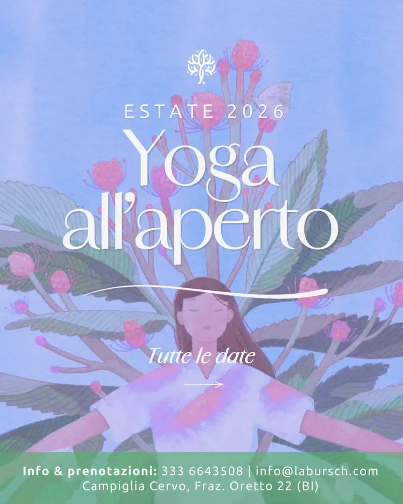 Yoga all'aperto per tutta l'estate